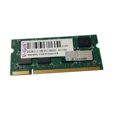 V-GEN RAM DDR2 SODimm 2GB PC6400/800Mhz Memory Laptop