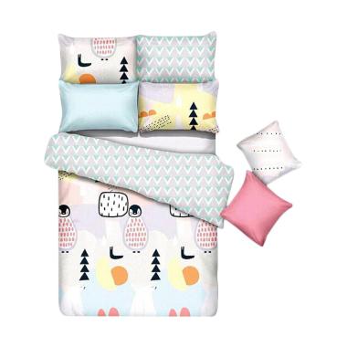 Melia Bedsheet J-3681 Katun Jepang Set Sprei