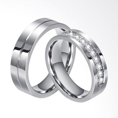 Fanscouple Tipe 35 Anti Karat Cincin Couple