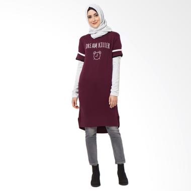 Boontie Dream Killer Dress - Maroon
