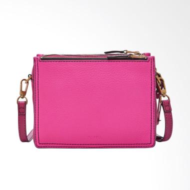 Fossil ZB 7293694 Campbell Crossbod ... ang - Hot Pink Tas Wanita