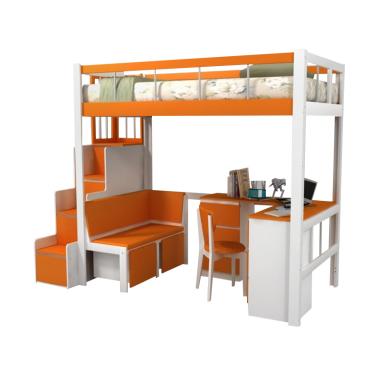 Funkids Magnus 01-120 TL Tempat Tidur Anak - Orange