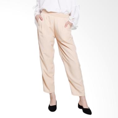 Noia Clothing Women Work Pants Celana Wanita - Nude