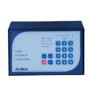 ALBOX ACP611 6-Zone Alarm Control Panel with Power Supply 2A