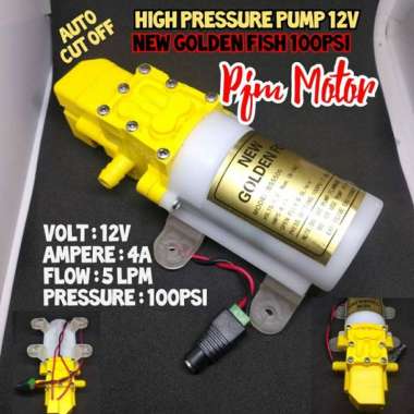 Dinamo Pompa air doorsmeer Cucian Steam 12V Dc Pompa Tekanan Tinggi Pompa hama CBA