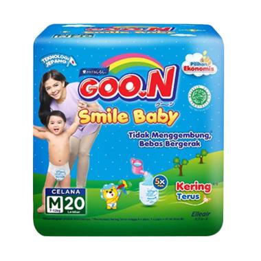 Promo Harga GOON Smile Baby Pants M20+4 24 pcs - Blibli