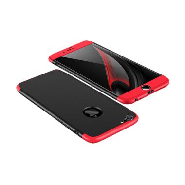 iPhone 6 Plus/6s Plus Full Cover Ar ... n Hard Case - Merah Hitam