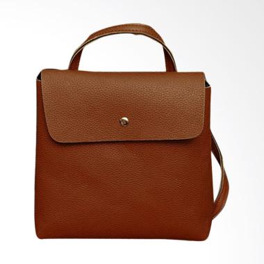 Lansdeal Women Lady Leather Tas Wanita - Brown