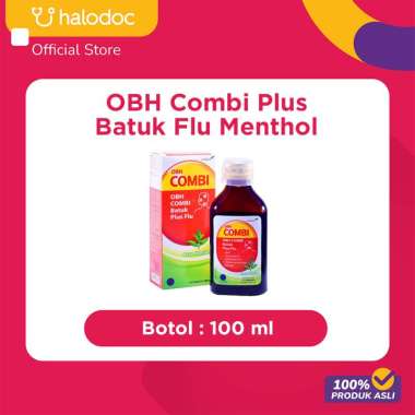 OBH Combi Plus Batuk Flu Menthol 100 ml