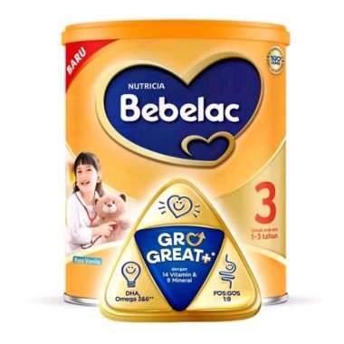 Promo Harga Bebelac 3 Susu Pertumbuhan Vanila 800 gr - Blibli