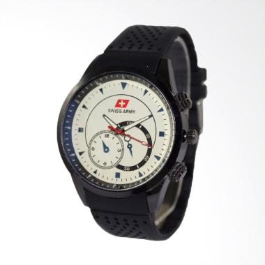 Swiss Army Jam Tangan Pria - Hitam [SAX 1256-02]