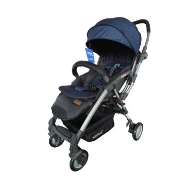 BabyElle Avio RS S-939 Reversible Handle Baby Stroller - Navy Blue Navy Blue