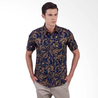 Jayashree Batik Rama Slim Fit Short Sleeves Kemeja ...