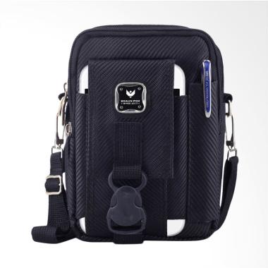 Braun Fox Army Tactical Molle Salur ... Tas Pinggang Pria - Hitam