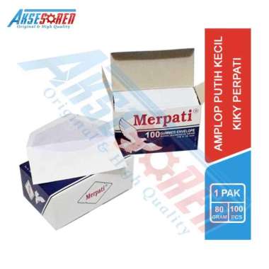 Amplop Kecil Putih Merpati [100 pcs/1 pack] / Amplop Uang Angpao Putih