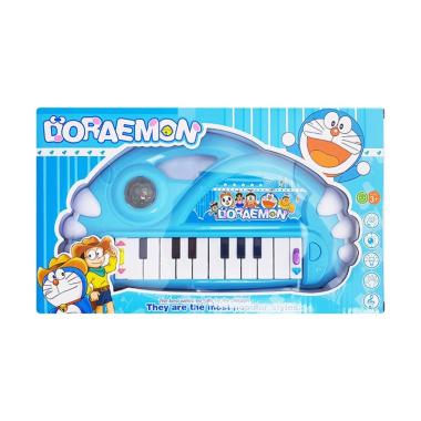 MOMO 899-2 Piano Doraemon Mainan Anak - Biru