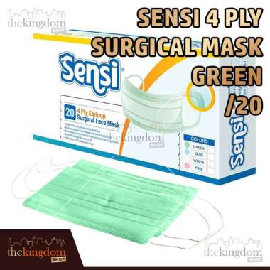 Sensi 3Ply Earloop Surgical Face Mask [20 pcs]