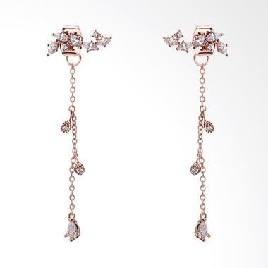 Cocoa Jewelry Winter In Love Anting - Rose Gold