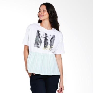 3SECOND Ladies 0912 T09121722 T-Shirt - Green