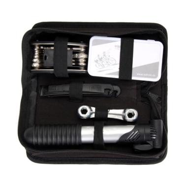 Sahoo Bike Tool Kits Sets 16 in 1 Pompa dan Tambal Ban Multifungsi