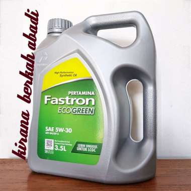 Pertamina Fastron Ecogreen 5W-30 API SN - GF 5 Oli Mobil [3.5 Liter]
