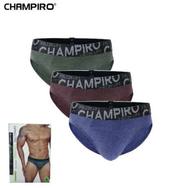 Champiro Falconlife Brief Celana Dalam Pria [3 pcs] XL Mix