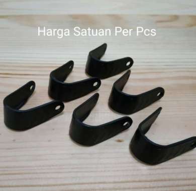 Penjepit Hidung Masker Nose Bridge Mask Lengkung Hitam - Per 1 Pcs