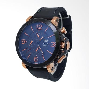 Alexandre Christie Chronograph Tali Kulit Jam Tangan.