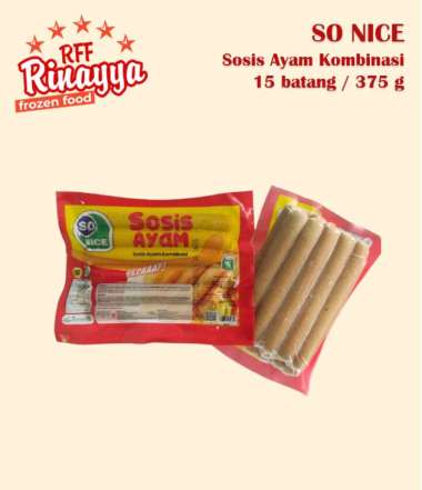 Promo Harga So Nice Sedaap Sosis Ayam 375 gr - Blibli