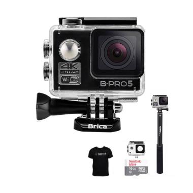 Brica B-PRO 5 Alpha Edition 1 4K AE ... eme Action Camera - Hitam