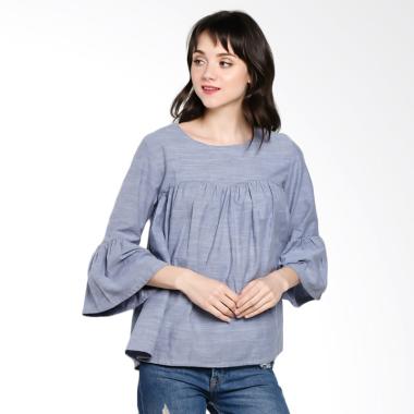Rodeo Polos 817.1108.BLU Blouse Shirt - Blue
