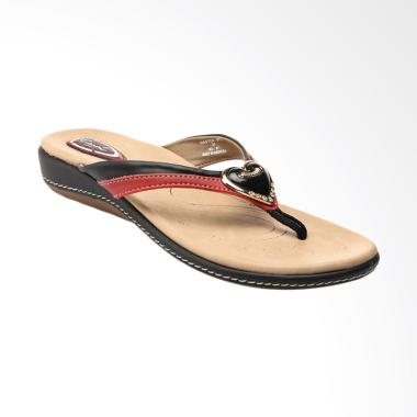 Carvil 51.HST.001.05/HASTEN-01 L Ladies Casual Sandal Wanita - Black