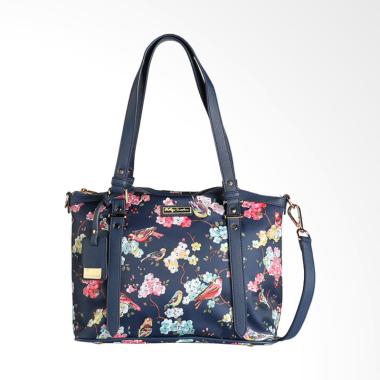 Phillipe Jourdan THA 148 Crystal Tas Tangan Wanita - Blue