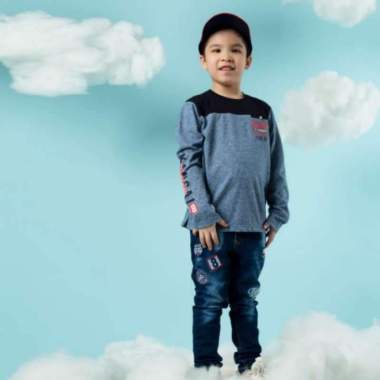 Little X eight Boy Kyler T-shirt - 3 3-6 bulan