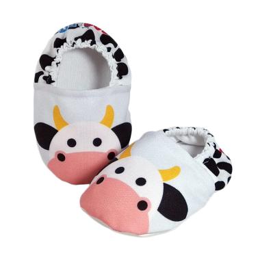Boo and Bit Moo Sepatu Bayi - White Boo and Bit Moo Sepatu Bayi - White