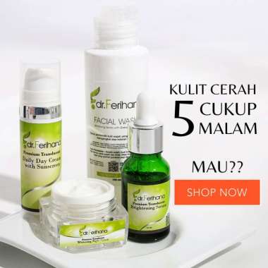 New Paket Cerah 5 Malam dr. Ferihana Premium Translucent