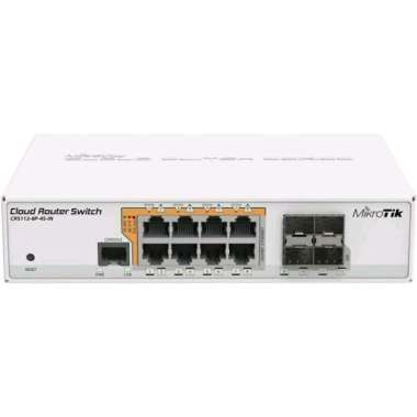 Mikrotik CRS112-8P-4S-IN Cloud Router Switch