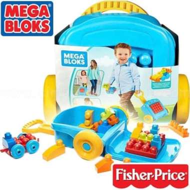 Thomas and Friends Mega Blocks Take Along Koper Mainan Anak Puzzle