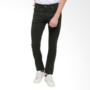 Edwin Slim Fit Celana Panjang Jeans Pria - Green Army [506-37]