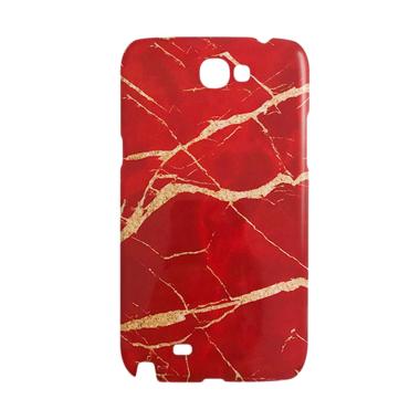Premiumcaseid Red Marble Granite St ... for Samsung Galaxy Note 2