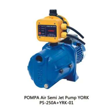 YORK PS 250 A Pompa Air semi jet otomatis + APC YRK 01
