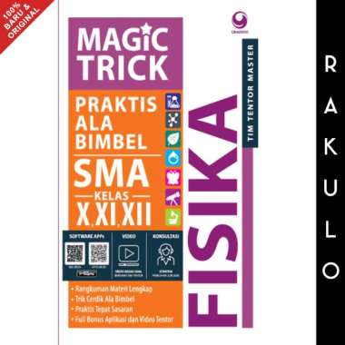 Buku Magic Trick Praktis ala Bimbel Fisika SMA Kelas X, XI, XII b