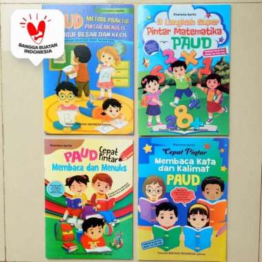Buku Anak TK PAUD - Belajar Membaca Belajar Menulis Belajar Menghitung