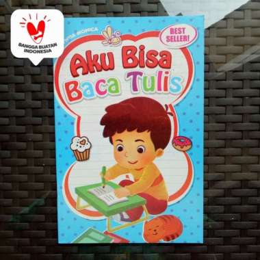 Buku Anak TK PAUD - Aku Bisa Baca Tulis, belajar membaca dan menulis