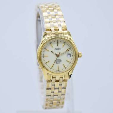 Alba AXT850X1-Jam Tangan Wanita-Gold Gold