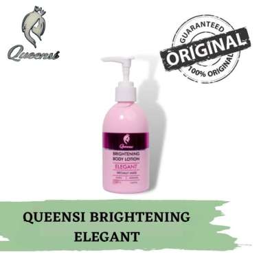 QUEENSI BODY LOTION BRIGHTENING ELEGANT 100% ORIGINAL BPOM