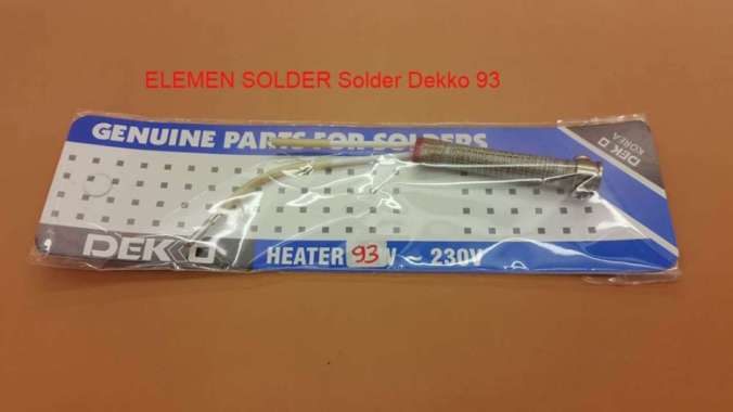 Elemen solder 93 untuk Solder Dekko 93 ( dual heat 25-80w )