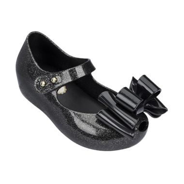 Mini Melissa Ultragirl Sweet III Sepatu Anak Perempuan - Black