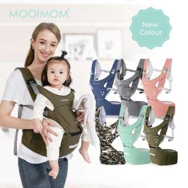 Mooimom Hipseat Lightweight - Grey Grey