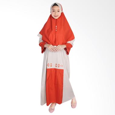 FAYRANY FGW-009B Baju Gamis Anak - Bata